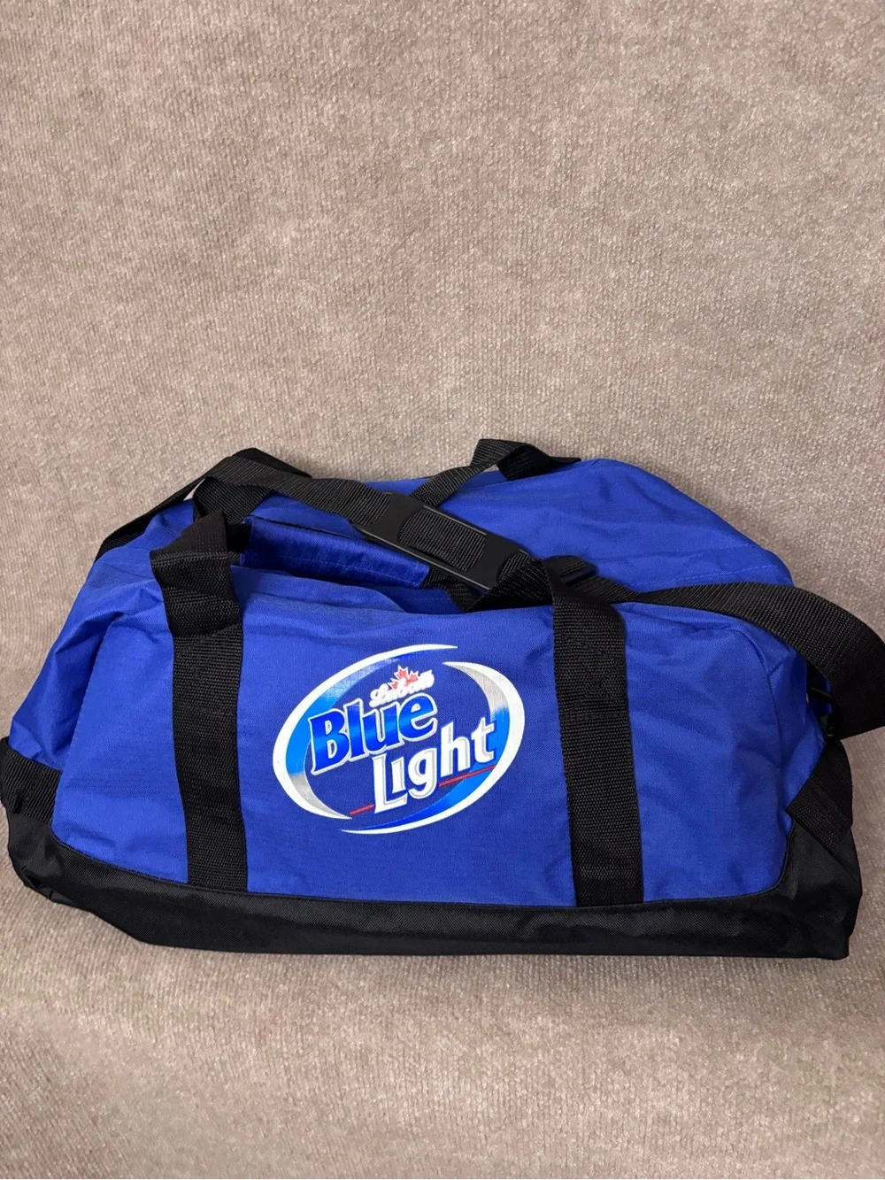 Labatt Blue Light Duffel Bag in Blue and Black